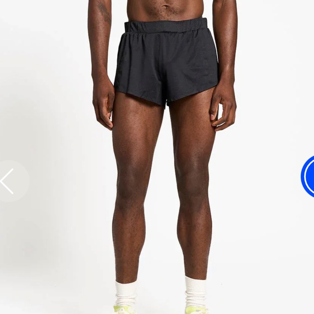 Mens Ciele Athletics RD Black Athletic Running Shorts